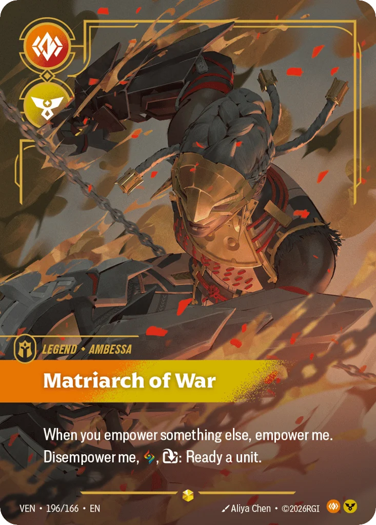Matriarch Of War · Vendetta
