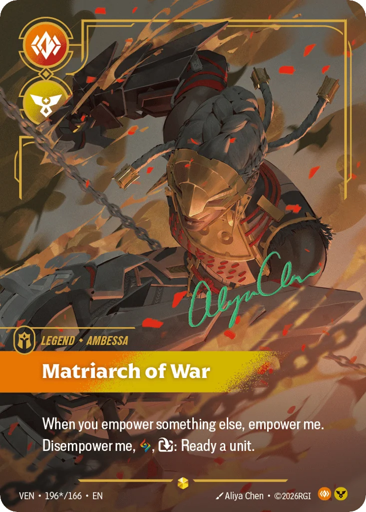 Matriarch Of War · Vendetta