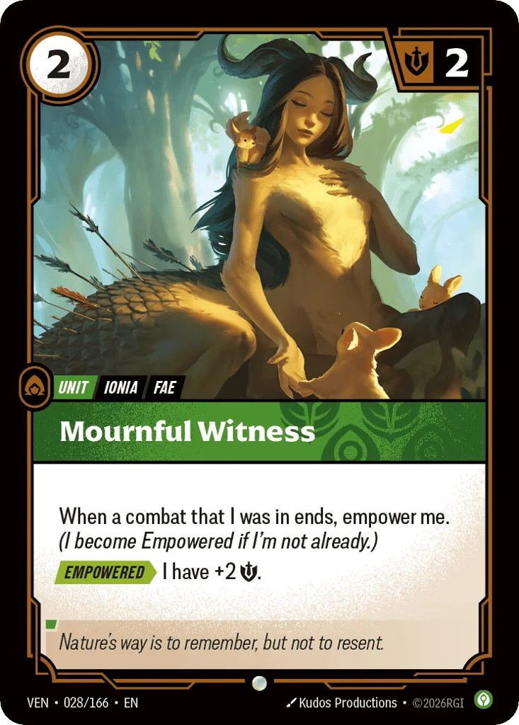 Mournful Witness · Vendetta