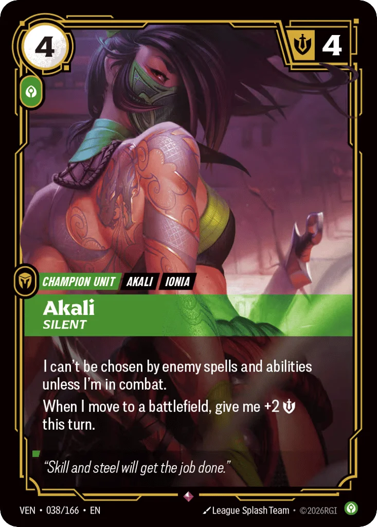 Akali, Silent · Vendetta