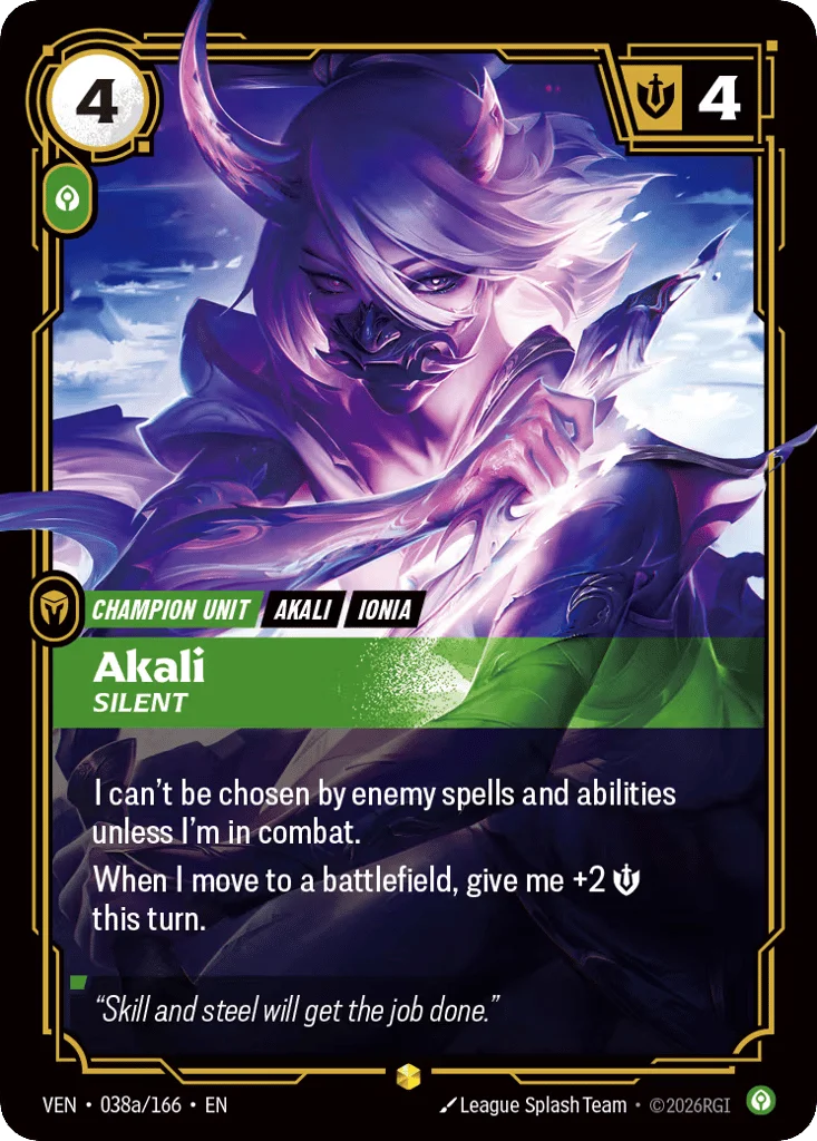 Akali, Silent · Vendetta