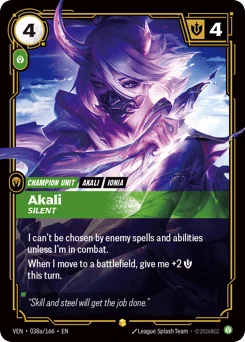 Akali, Silent