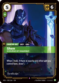 Shen, Scourge Of Shadows