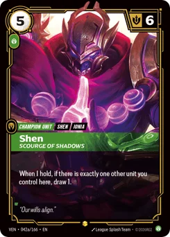 Shen, Scourge Of Shadows