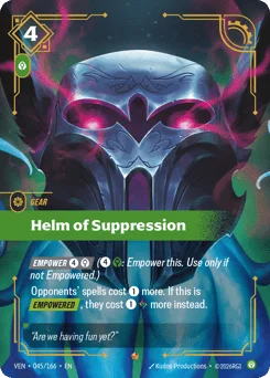 Helm Of Suppression