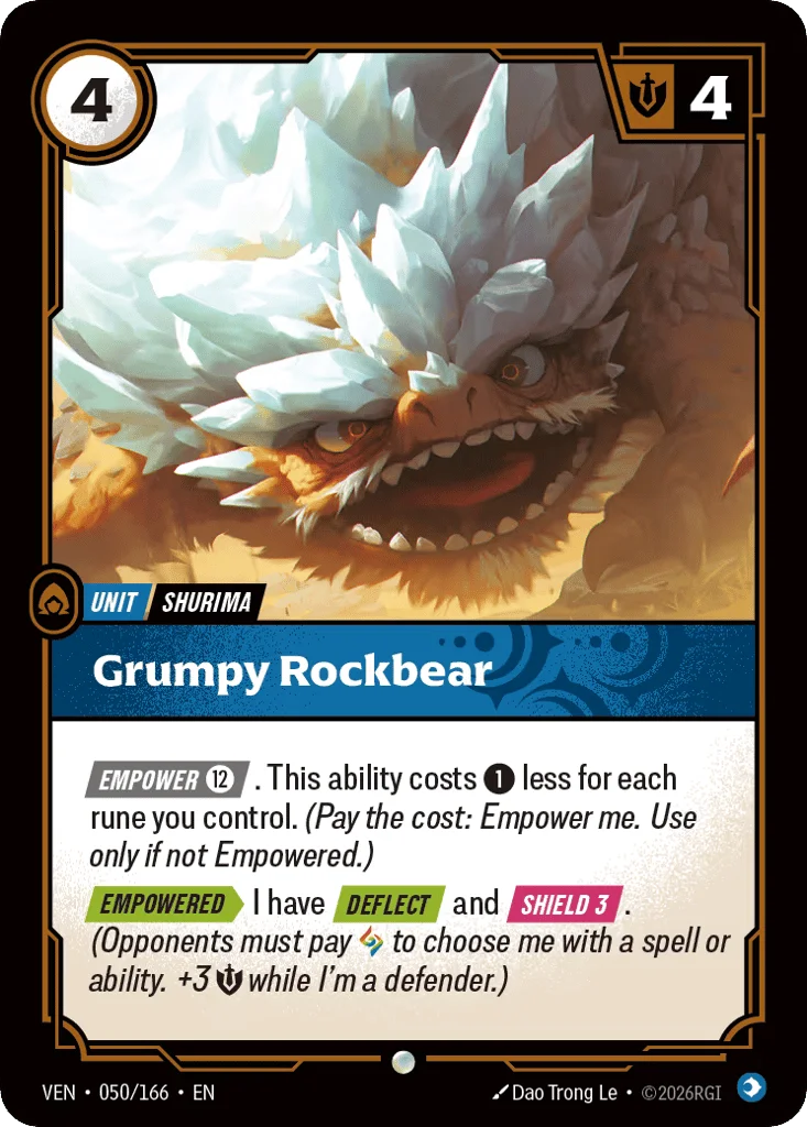 Grumpy Rockbear · Vendetta