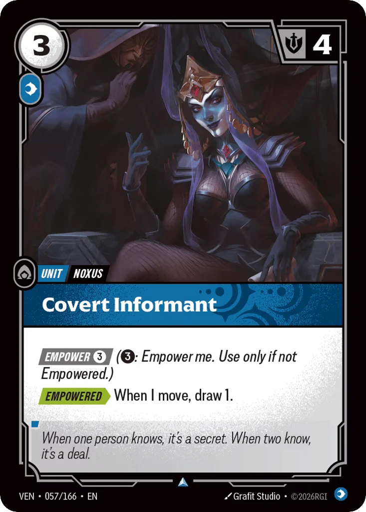 Covert Informant · Vendetta