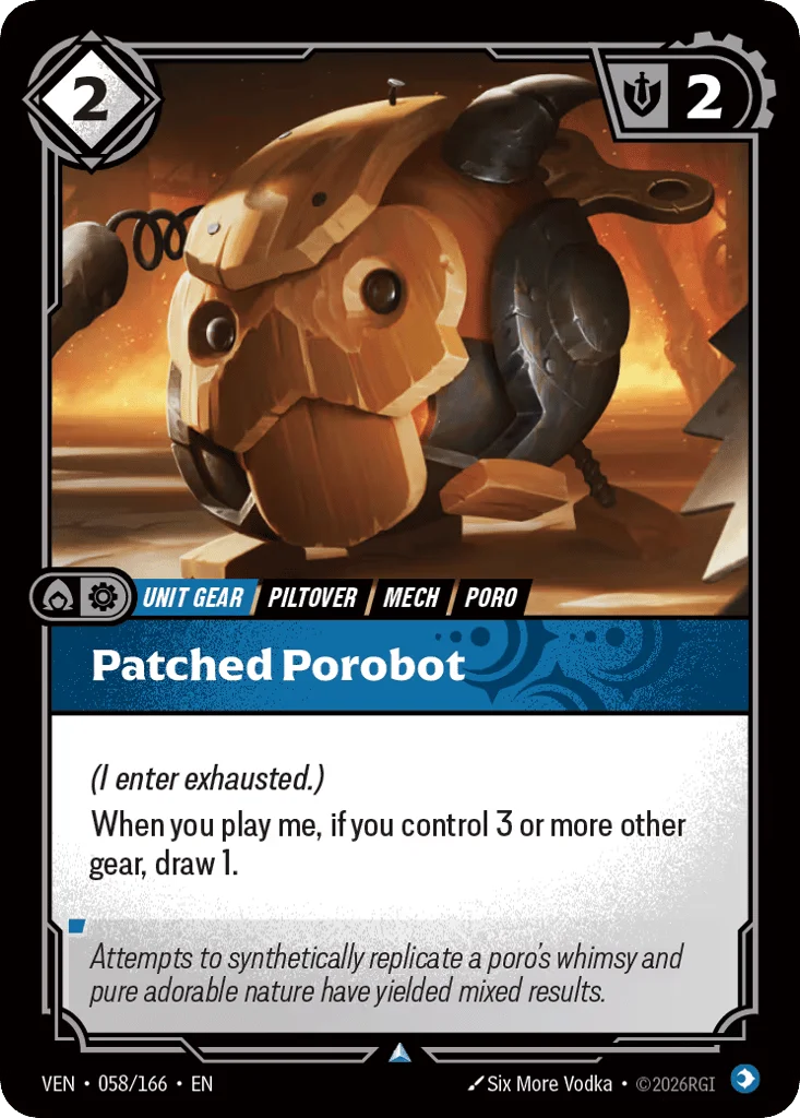 Patched Porobot · Vendetta