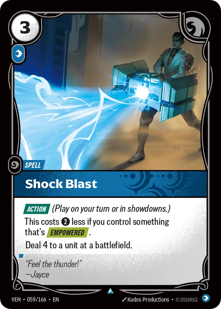 Shock Blast · Vendetta