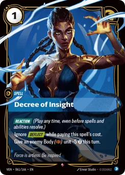 Decree Of Insight