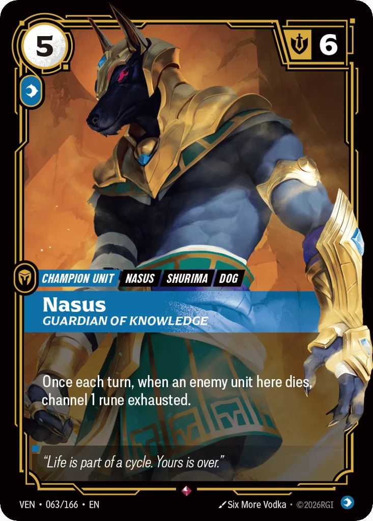 Nasus, Guardian Of Knowledge · Vendetta
