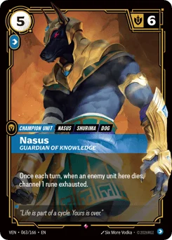 Nasus, Guardian Of Knowledge