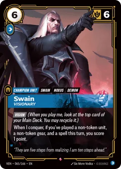 Swain, Visionary
