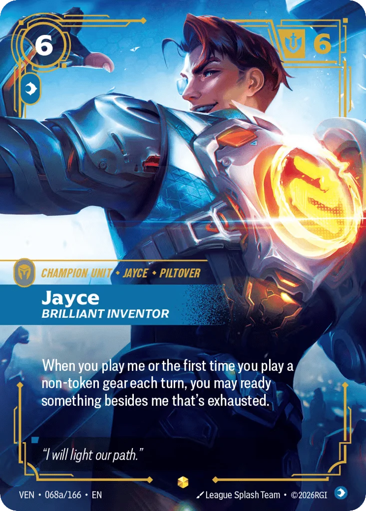 Jayce, Brilliant Inventor · Vendetta