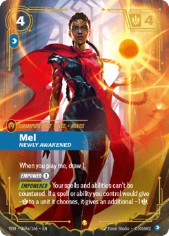 Mel, Newly Awakened