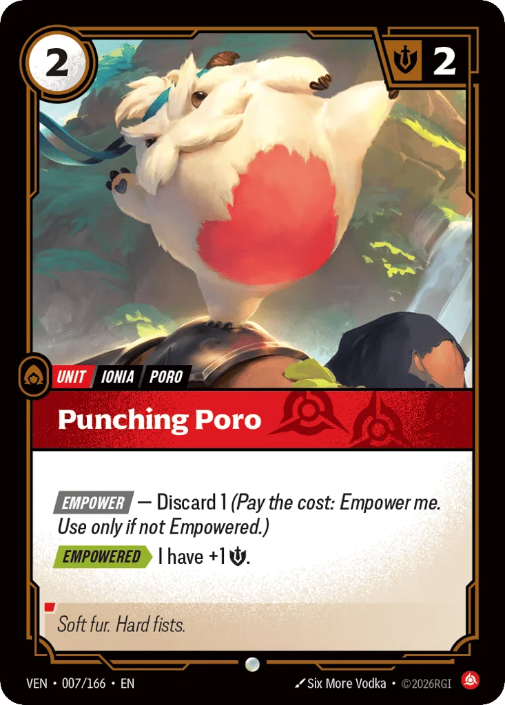 Punching Poro · Vendetta
