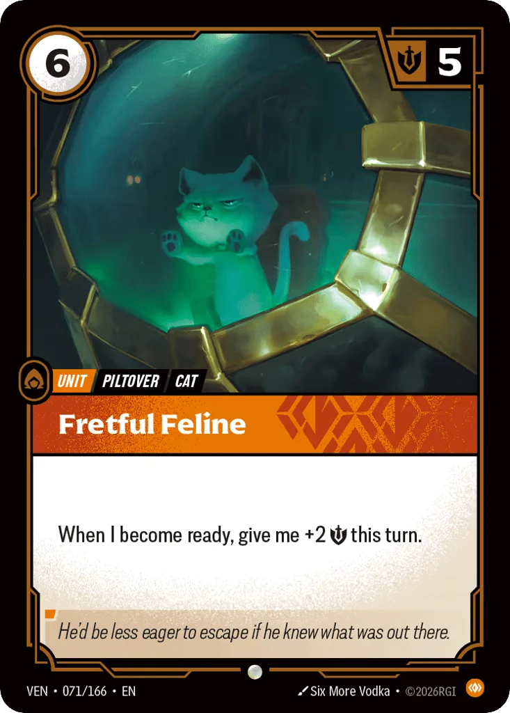 Fretful Feline · Vendetta