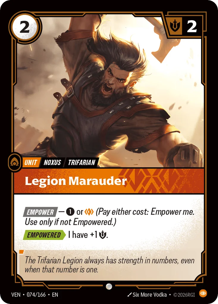 Legion Marauder · Vendetta