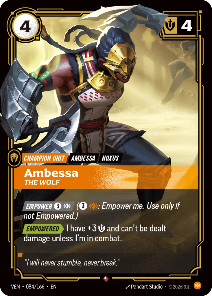 Ambessa, The Wolf · Vendetta