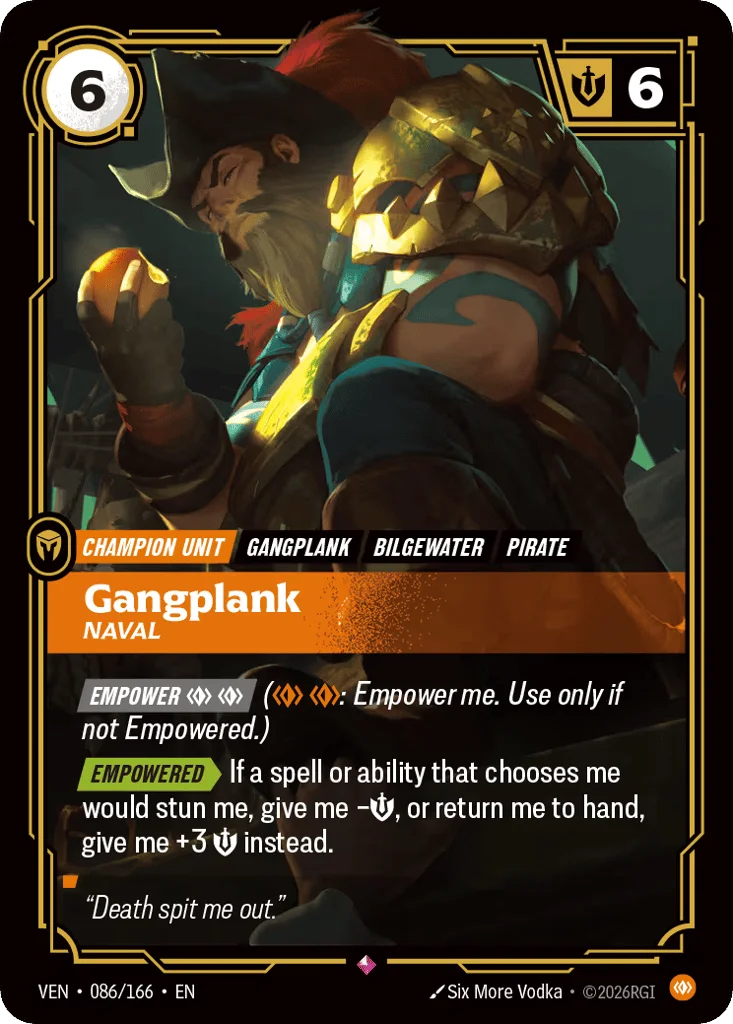 Gangplank, Naval · Vendetta
