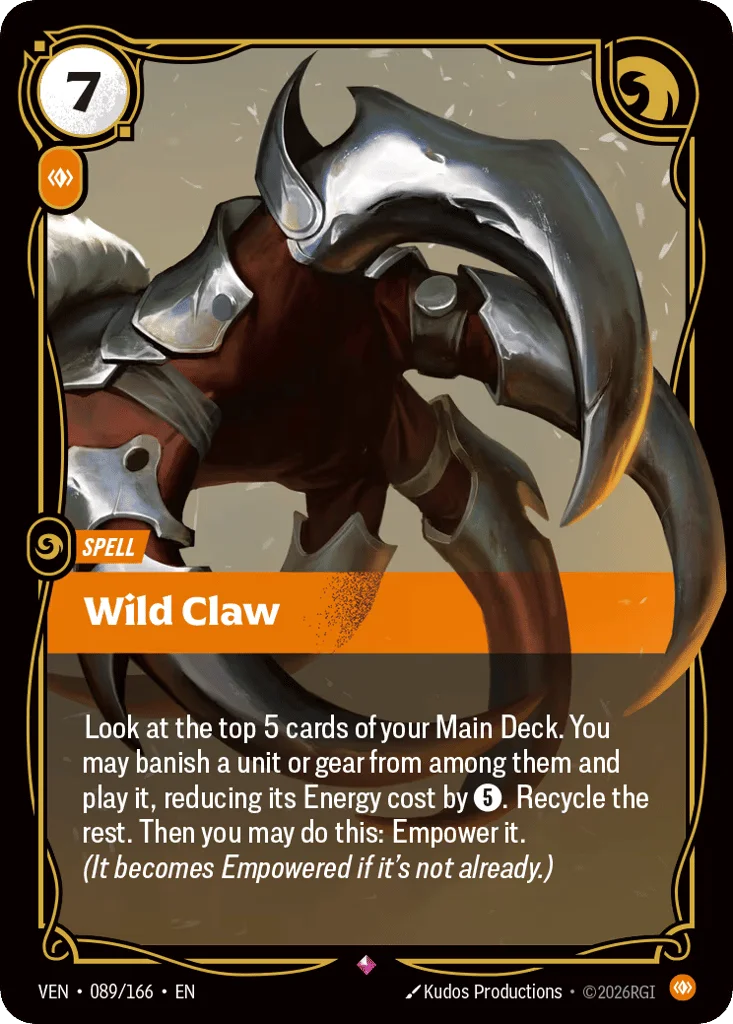 Wild Claw · Vendetta