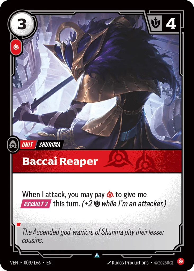 Baccai Reaper · Vendetta