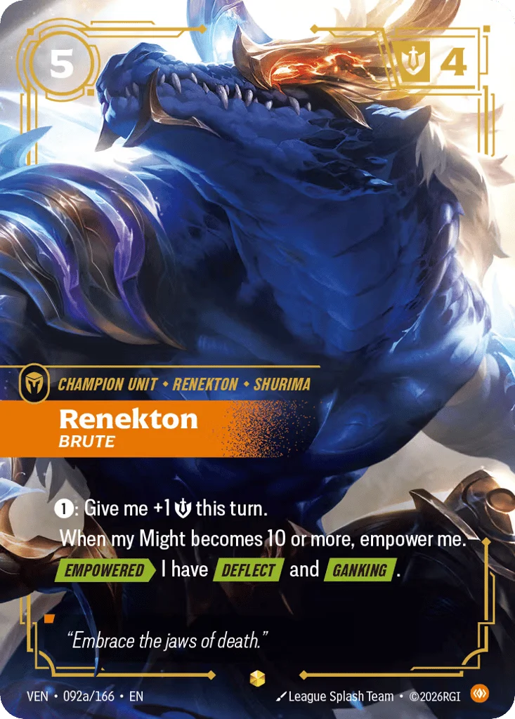 Renekton, Brute · Vendetta
