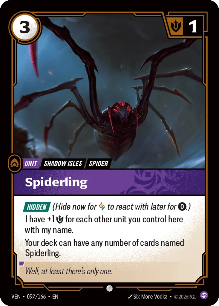Spiderling · Vendetta