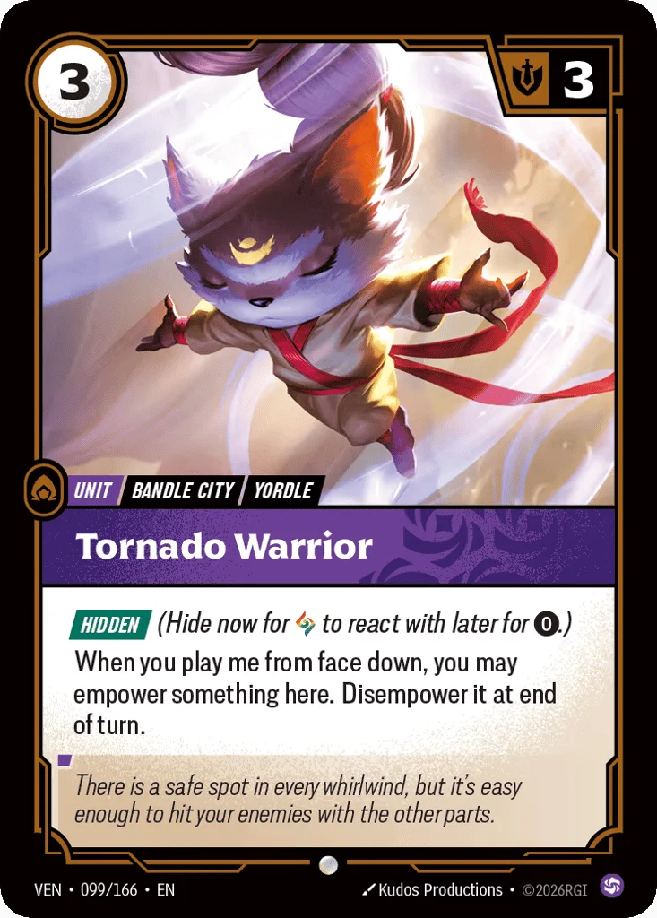 Tornado Warrior · Vendetta