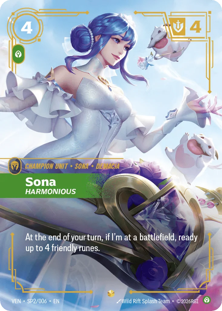 Sona, Harmonious · Vendetta