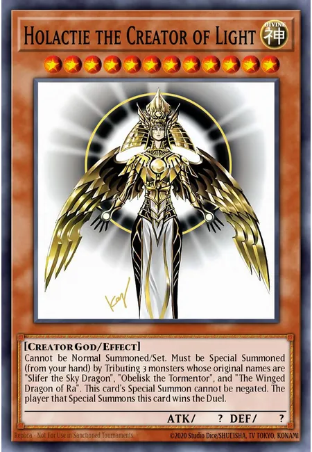 Holactie the Creator of Light