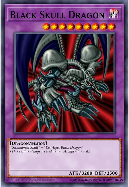 Dragão Caveira Negro