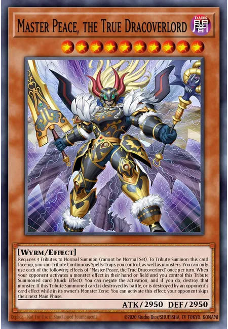 Master Peace, the True Dracoverlord · Doom of Dimensions