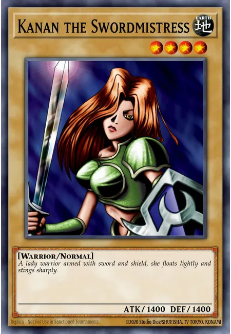 Kanan the Swordmistress · Legendary Collection 3: Yugi's World Mega Pack