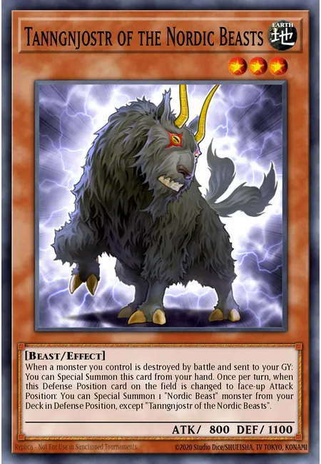 Tanngnjostr of the Nordic Beasts