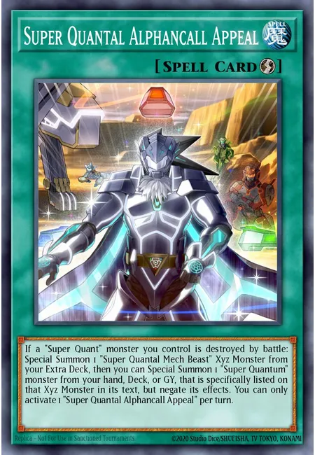 Super Quantal Alphancall Appeal · Dark Neostorm
