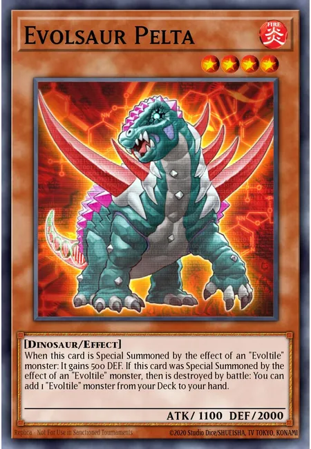 Evolsaur Pelta