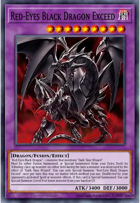 Red-Eyes Black Dragon Exceed · Red-Eyes