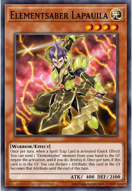 Elementsaber Lapauila · Flames of Destruction