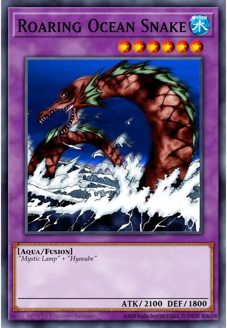 Roaring Ocean Snake
