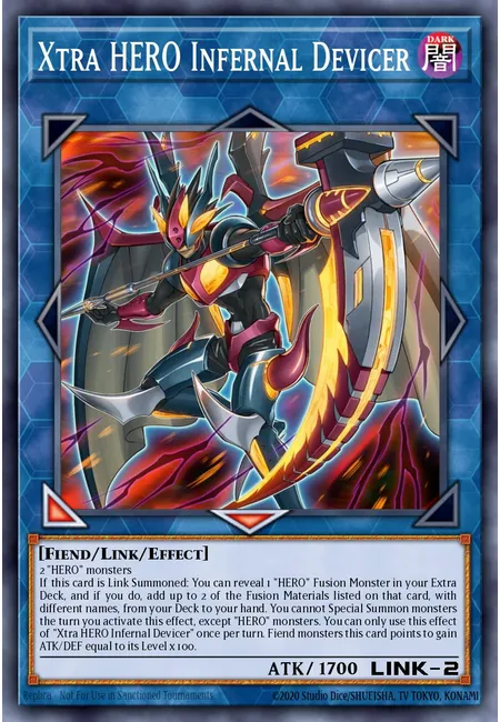 Xtra HERO Infernal Devicer · Battles of Legend: Chapter 1