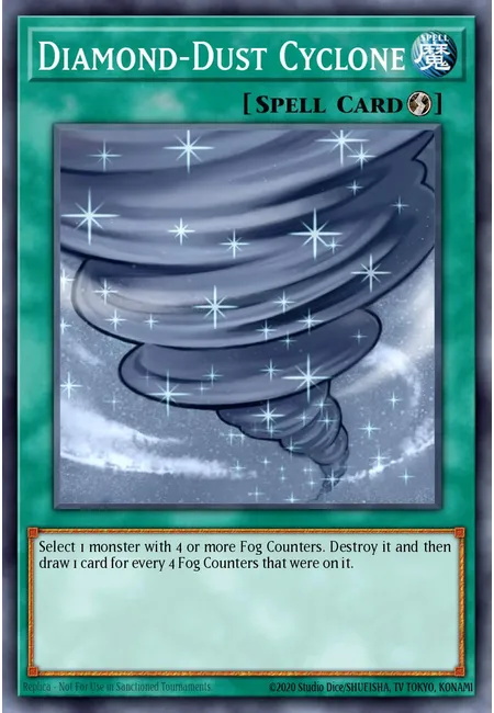Diamond-Dust Cyclone