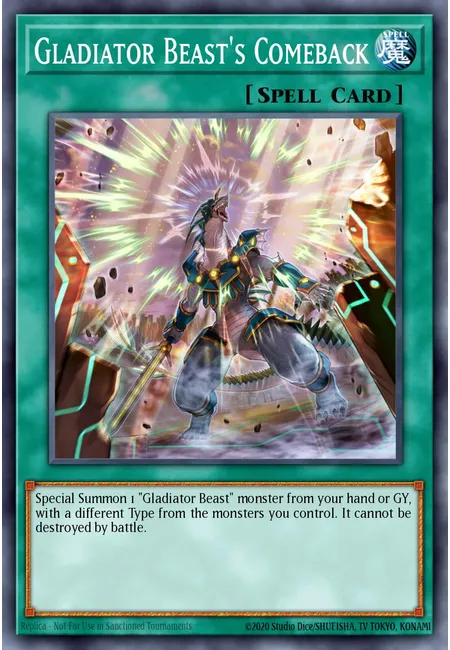 Gladiator Beast's Comeback