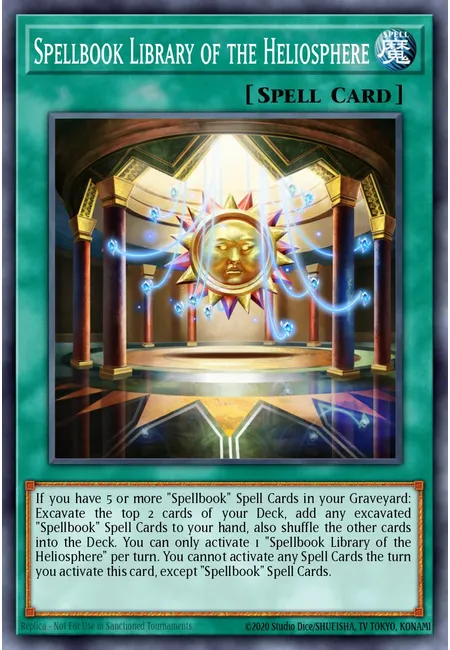 Spellbook Library of the Heliosphere