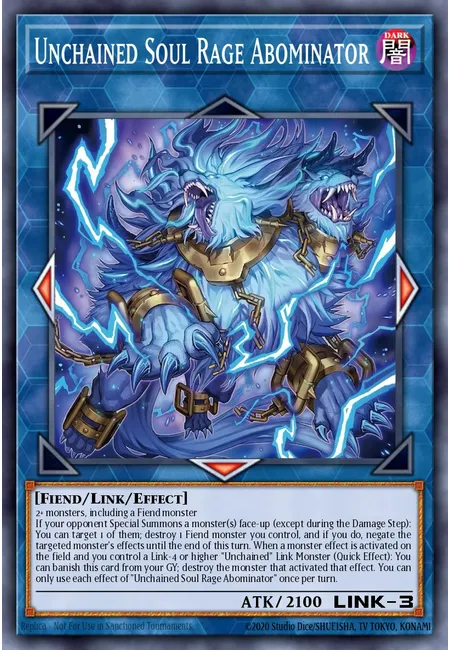 Unchained Soul Rage Abominator · Unchained