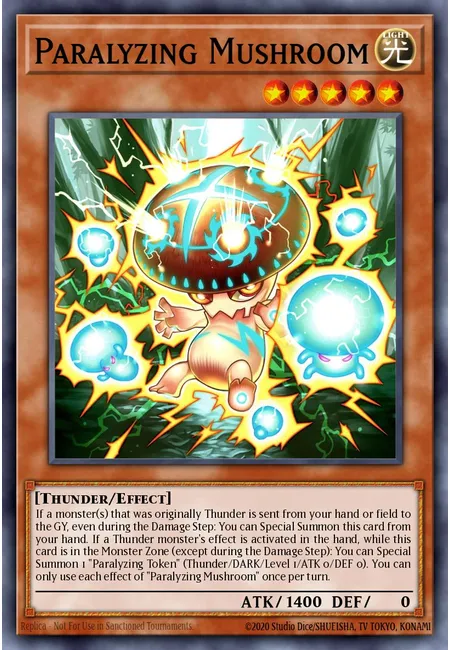 Paralyzing Mushroom