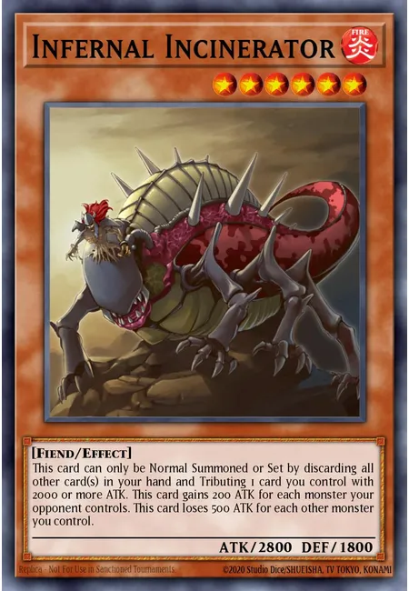 Infernal Incinerator · Dark Revelation Volume 4