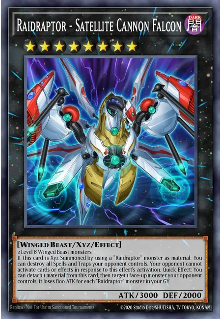 Raidraptor - Satellite Cannon Falcon