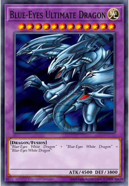 Dragão Definitivo de Olhos Azuis