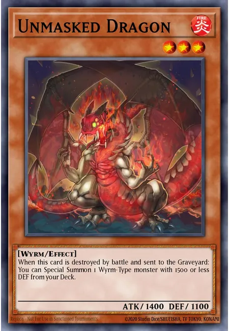 Unmasked Dragon